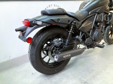 Black-Black Sale: MILLER - Bullet - SlipOn - schwarz + schwarz  / Kawasaki Eliminator / KAT / EU 5+ /EG-BE