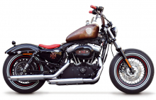 PENZL - Neo Classic - Auspuffset verstellbar / chrom / Harley Sportster / 04-13 / EG-BE