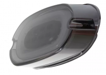 SALE: Harley Dark - Custom Rücklicht - Deckel - Laydown - smoke / Sportster / Dyna / Softail / Tourer / bis 2003 / KZH-Beleuchtg. unten / kein E-Zei.