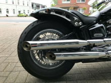 Sale: Falcon Cromo Line - Auspuffanlage / Yamaha XVS 650 DragStar / bis 2003 / EG-BE