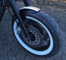 BR FRONTFENDER 150er / GFK - Roadkiller / "shorty" / 150er für 130er Rad