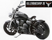 MB Bobber - Heckfender - Set / Stahl - schwarz glanz - beschichtet / SUZUKI VL / C / M 800 / Tüv