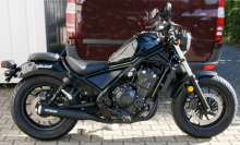 MILLER 2-1 - Custom - Honda CMX 500 Rebel / SlipOn Auspuff / black / EURO 4 / EG-BE