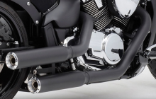 Black - Sale: MILLER - El Dorado - schwarz / Komplettanlage - mit KAT / Suzuki M 1800 R + R2 + RT / EG-BE