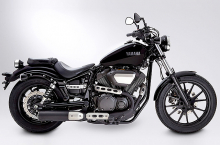 MILLER 2-1 - Avenger K - KAT / Endschalldämpfer - blackmatt / Yamaha XV 950 / R / Bolt / EG-BE
