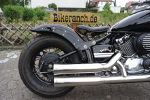 BR Schwingsattel - Kompl.-Set / schwarz / Yamaha XVS 650 / alle Heckfender