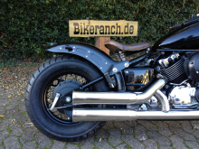 BR AUFTRAGSARBEIT : Heck-Fender-Struts / Schutzblechhalter - schwarz pulvern