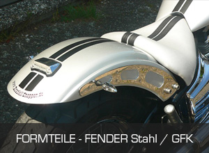 FORMTEILE - FENDER Stahl / GFK